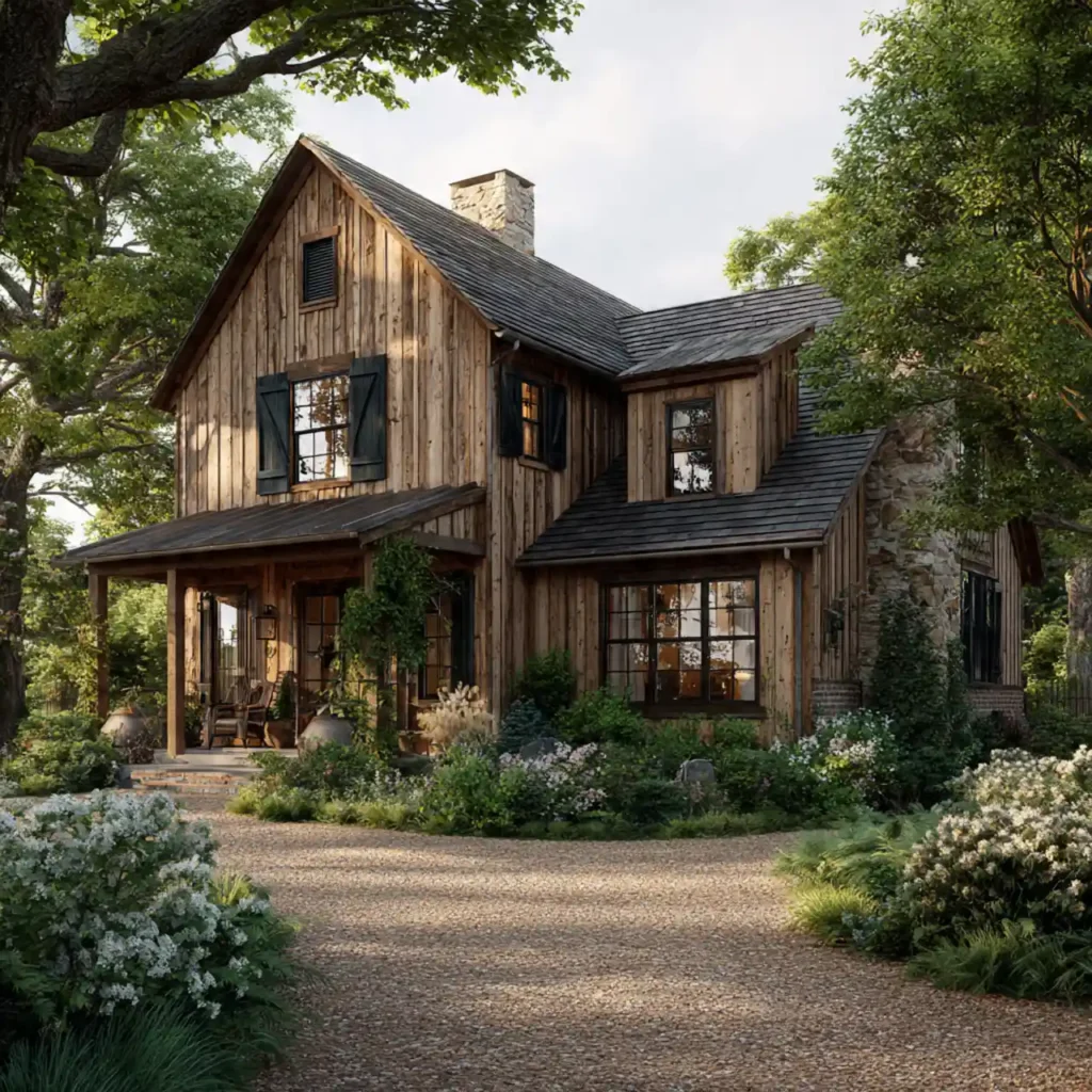18-Rustic Home Exterior Idea