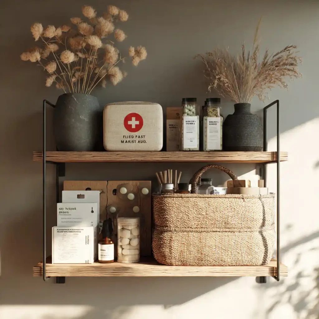 19-Narrow Linen Closet organization Idea