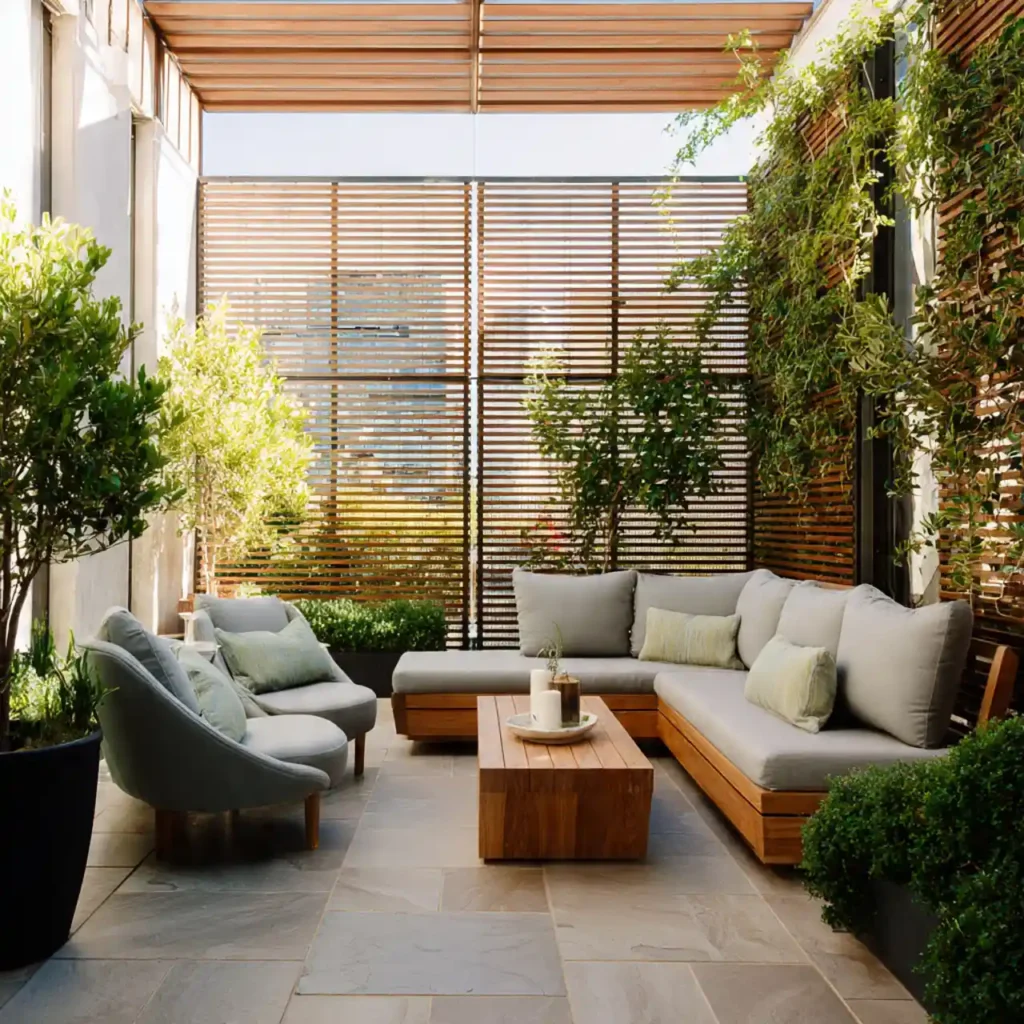 19-Outdoor Living Room Idea