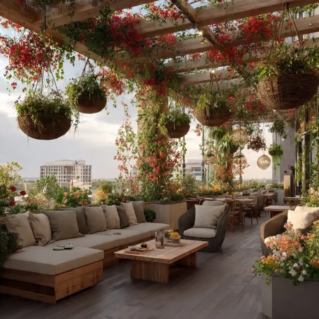 19-Rooftop Garden Idea