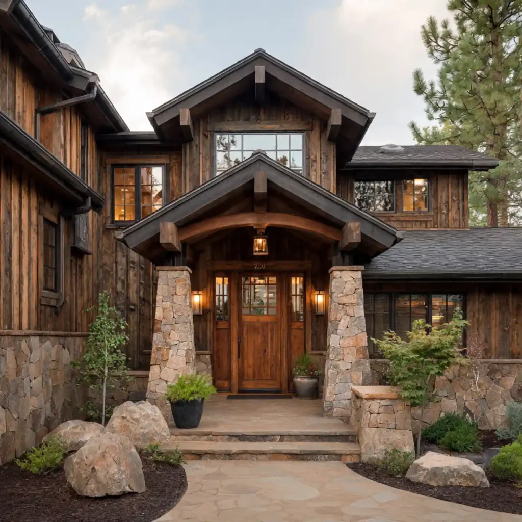 19-Rustic Home Exterior Idea