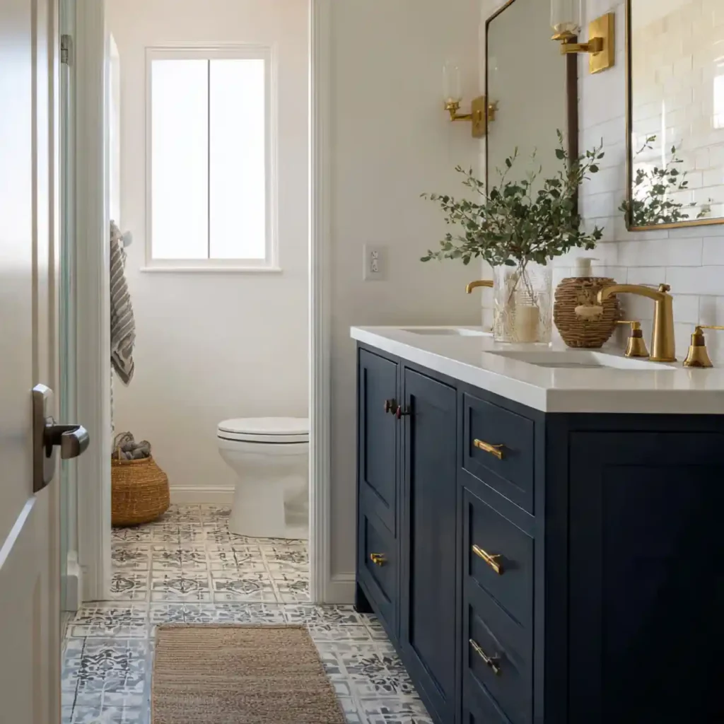 2-Blue Bathroom Idea