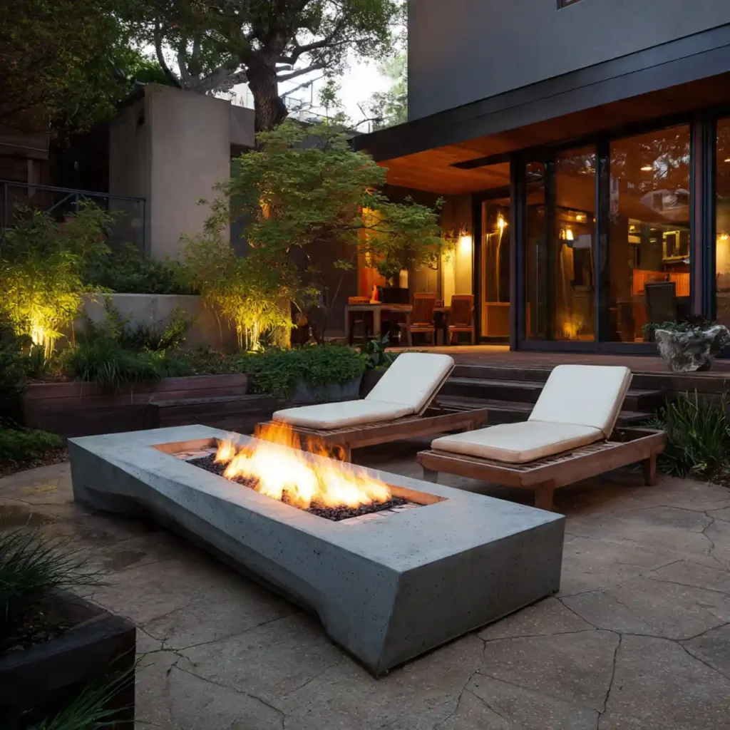 2-Outdoor Fire Pit Area Idea