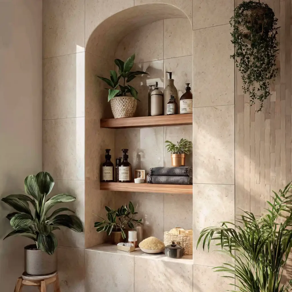 20-Bathroom Shelf Decor Idea