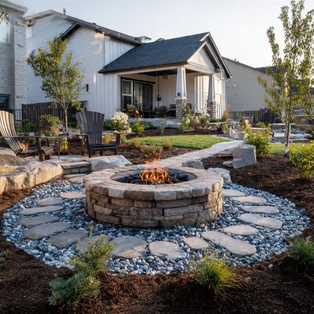20-Outdoor Fire Pit Area Idea