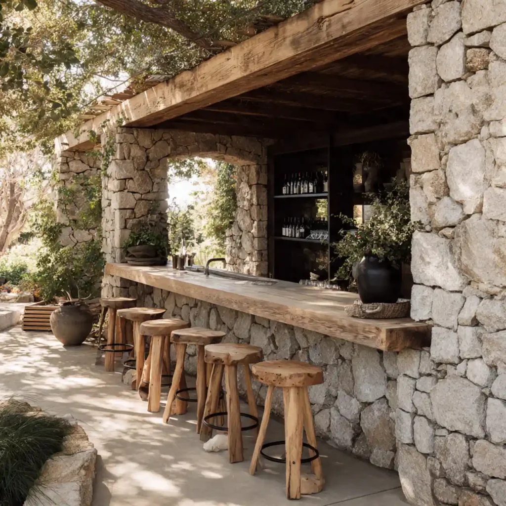 20-Outdoor Patio Bar Idea