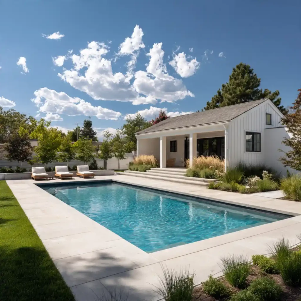 21-Outdoor Pool Area Idea