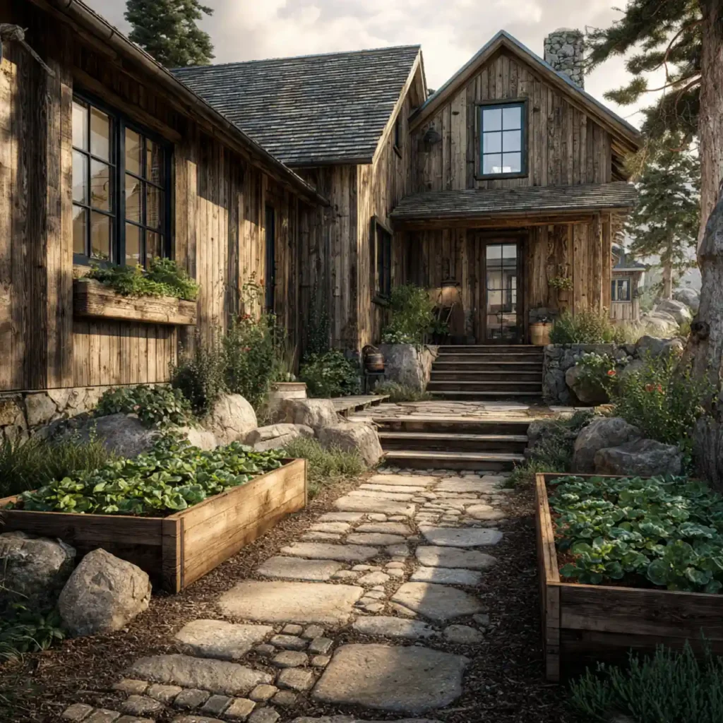 21-Rustic Home Exterior Idea