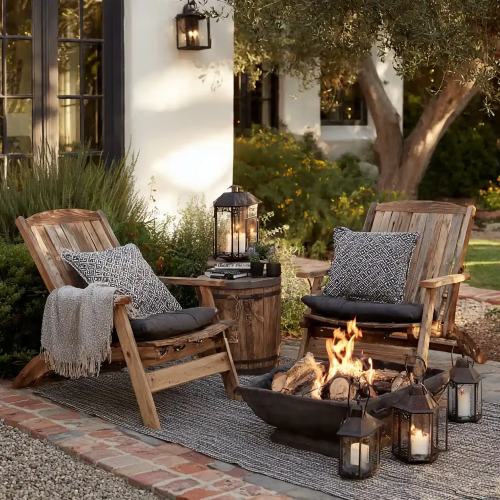 22-Outdoor Fire Pit Area Idea