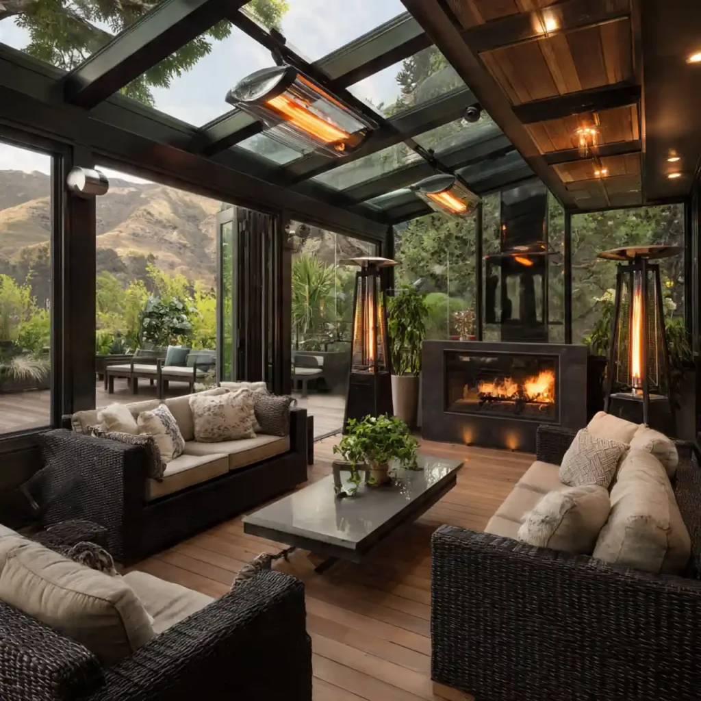 22-Outdoor Living Room Idea