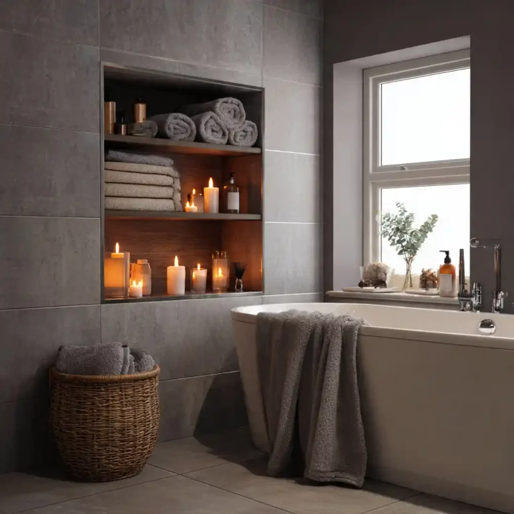 23-Bathtub Decor Idea