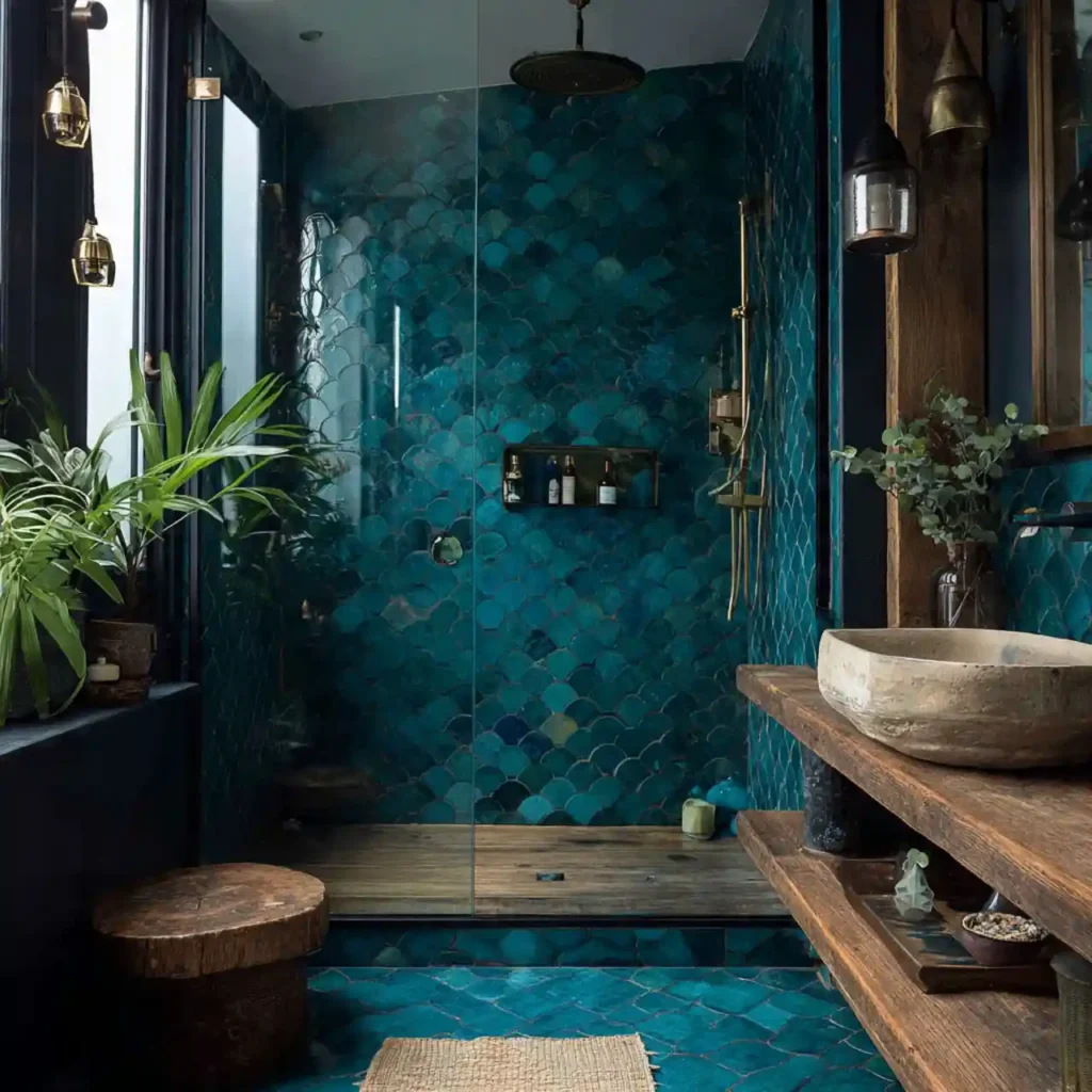 23-Blue Bathroom Idea