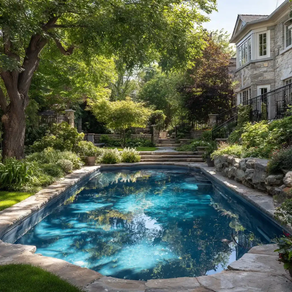 23-Outdoor Pool Area Idea