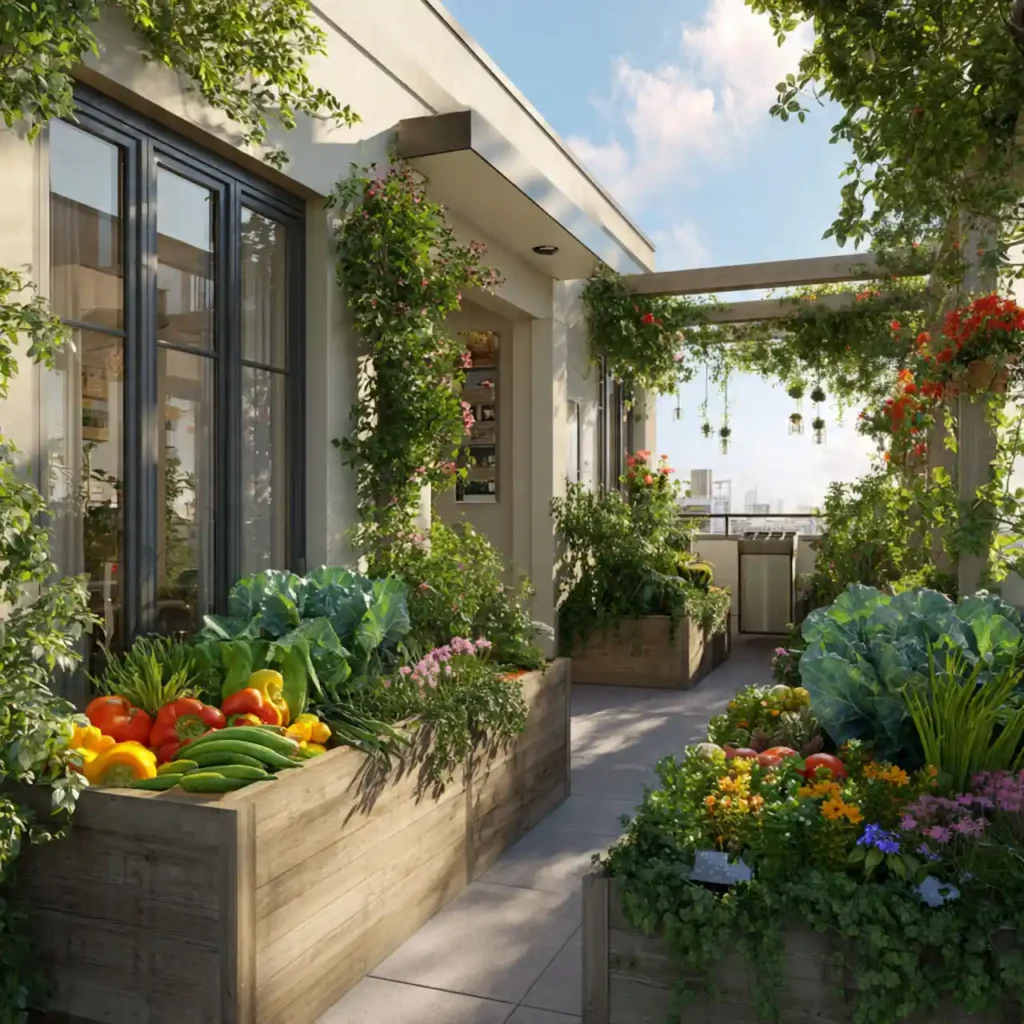 23-Rooftop Garden Idea