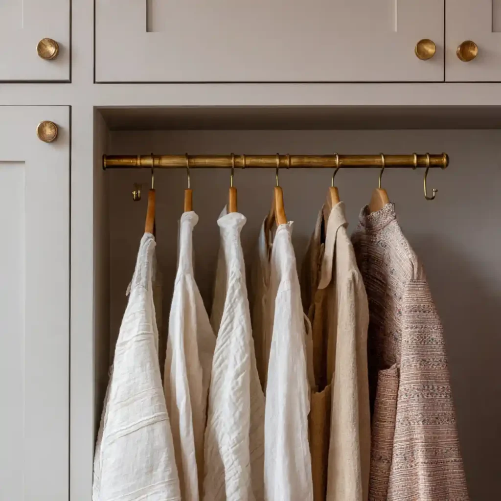 24-Narrow Linen Closet organization Idea