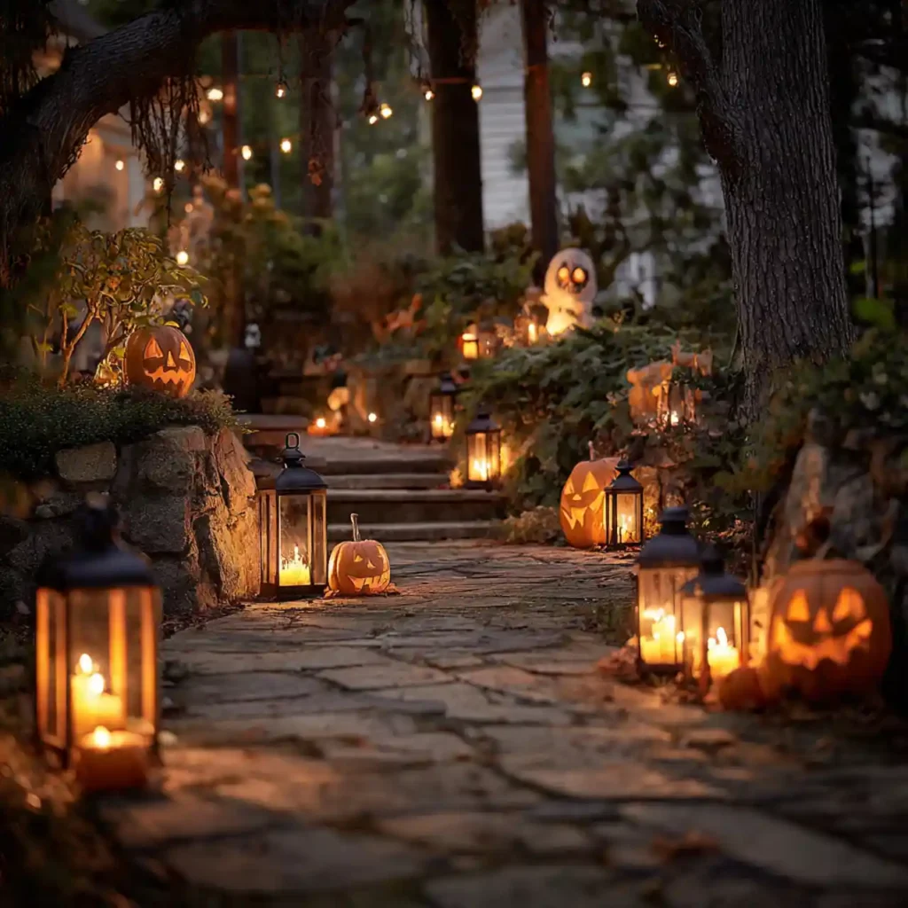 24-Outdoor Halloween Decor Idea