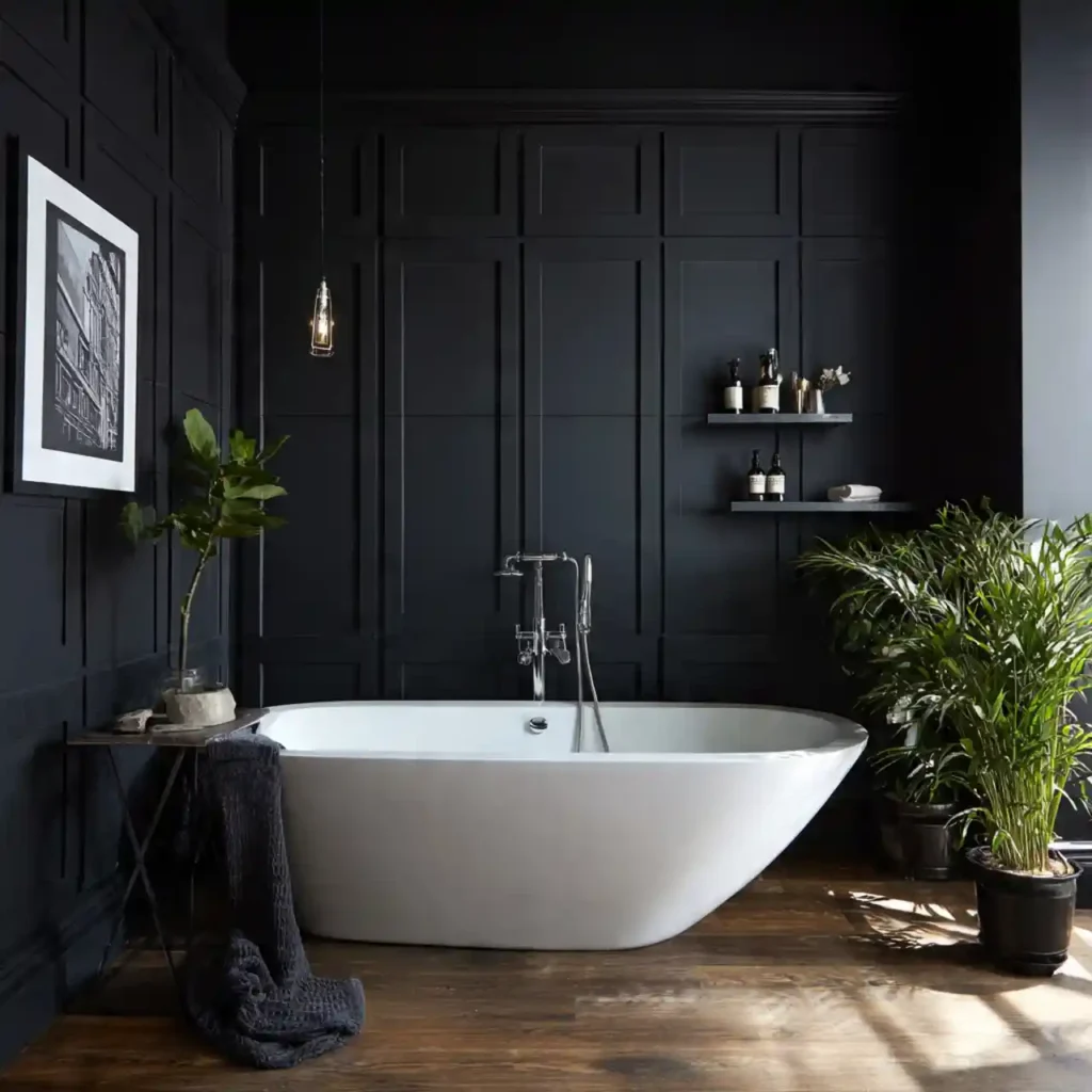 25-Black and White Bathroom Idea