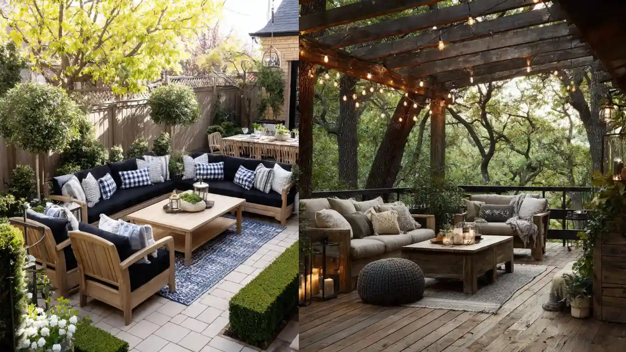 25 Outdoor Patio Ideas 2026 Stylish, Budget-Friendly Designs for Small Spaces and Large Backyards