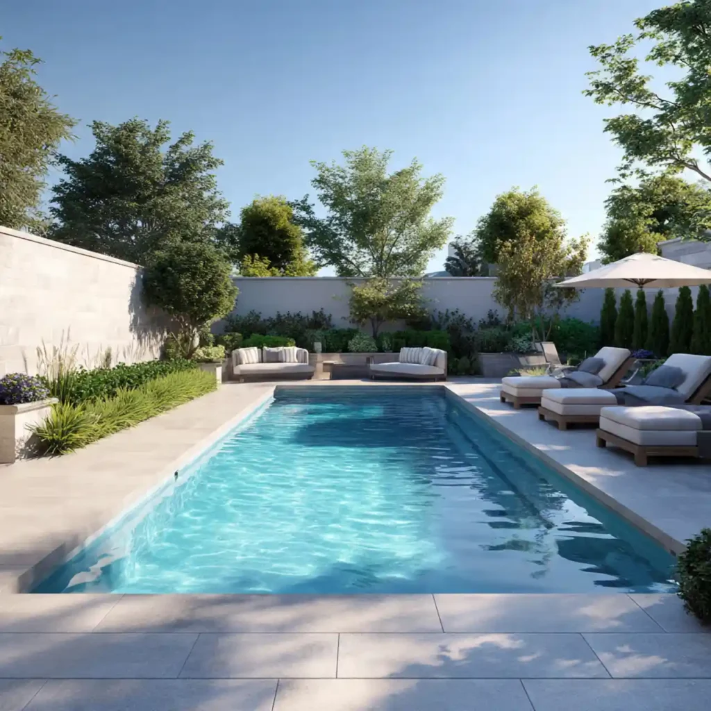 25-Outdoor Pool Area Idea