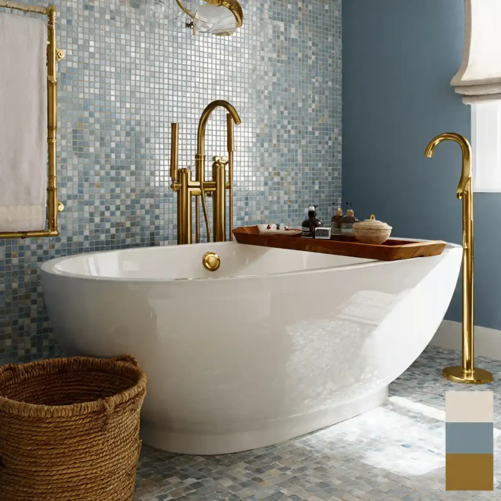 27-Bathtub Decor Idea