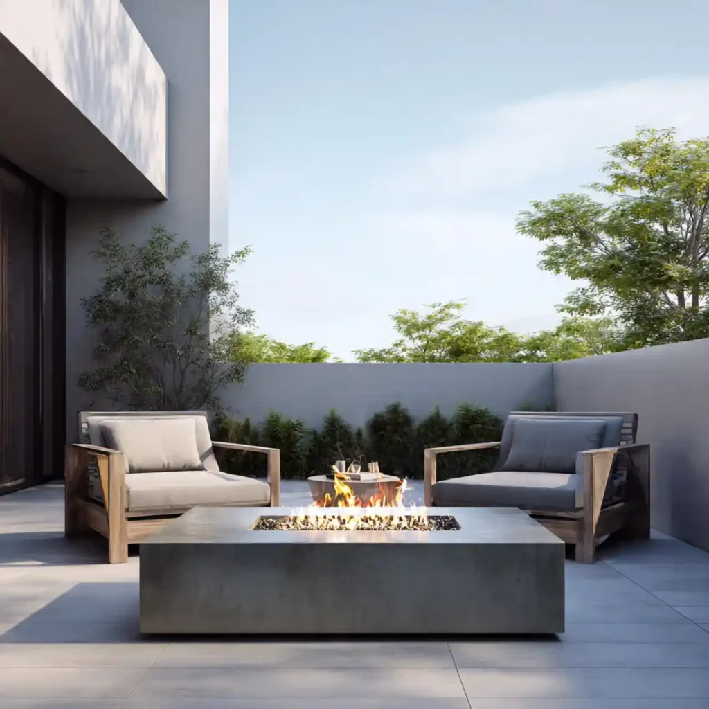 27-Outdoor Fire Pit Area Idea