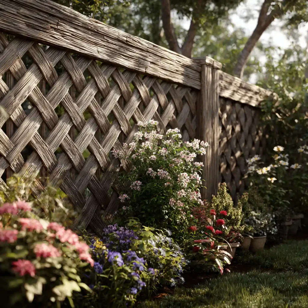 27-Privacy Fence Idea