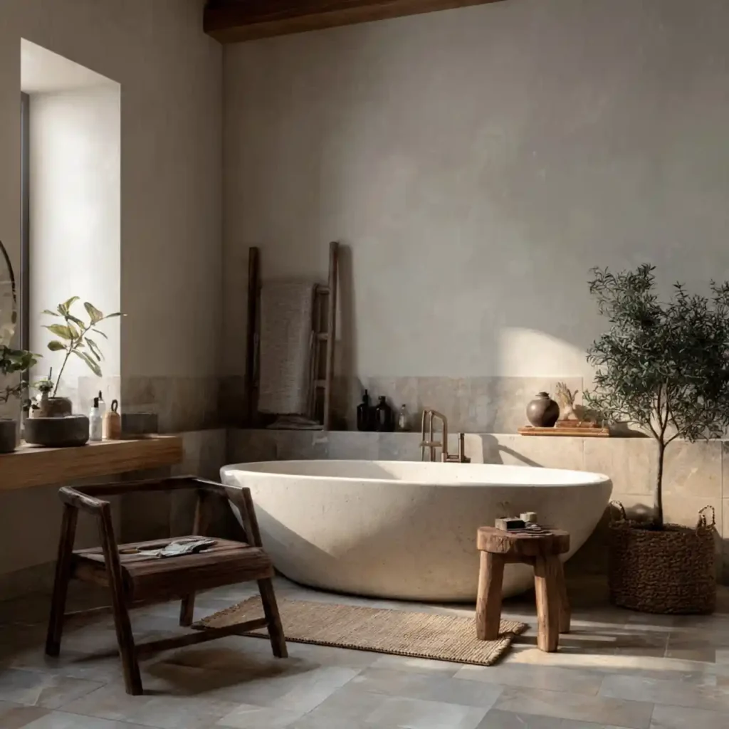 28-Bathtub Decor Idea