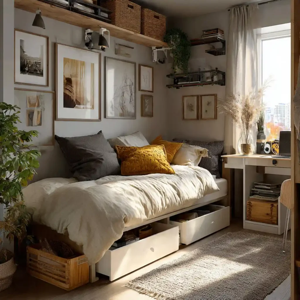29-Bedroom Storage Idea