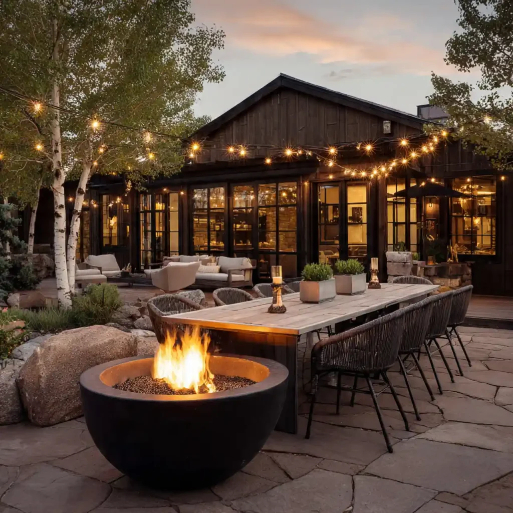29-Outdoor Fire Pit Area Idea