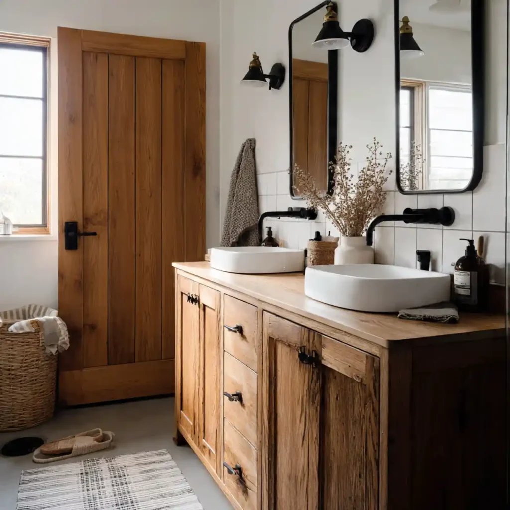 3-Farmhouse Bathroom Idea