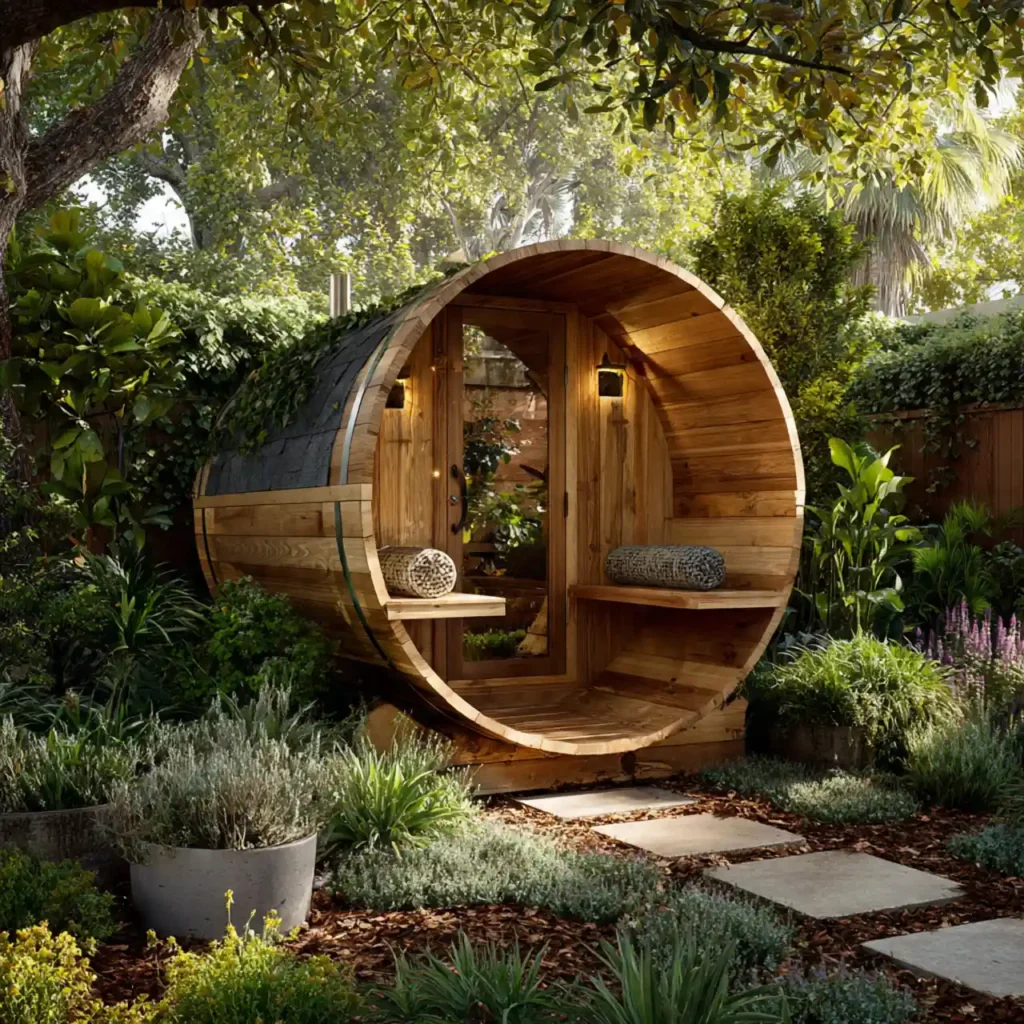 3-Outdoor Sauna Idea