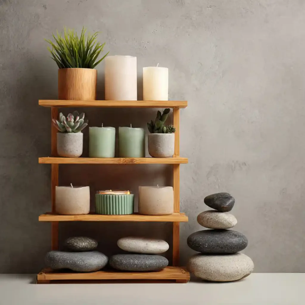 30-Bathroom Shelf Decor Idea