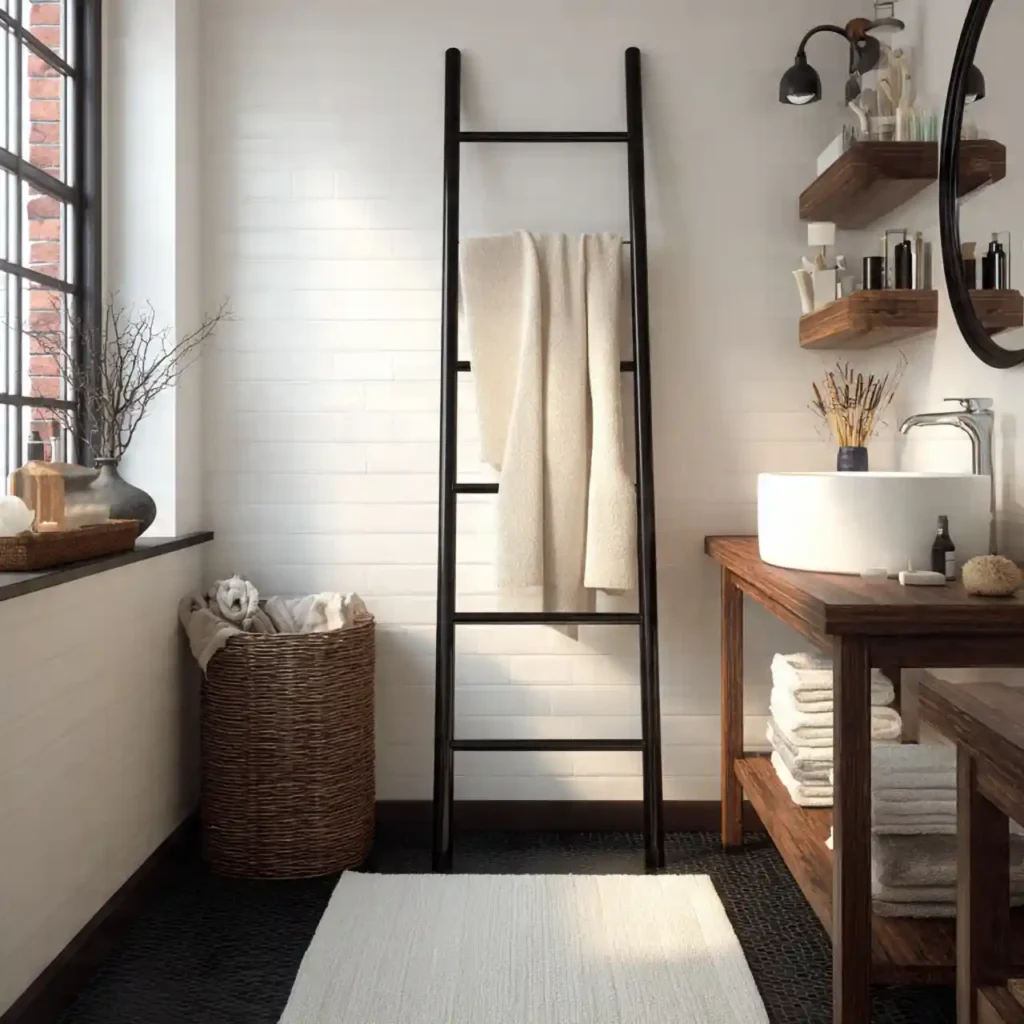 30-Black and White Bathroom Idea