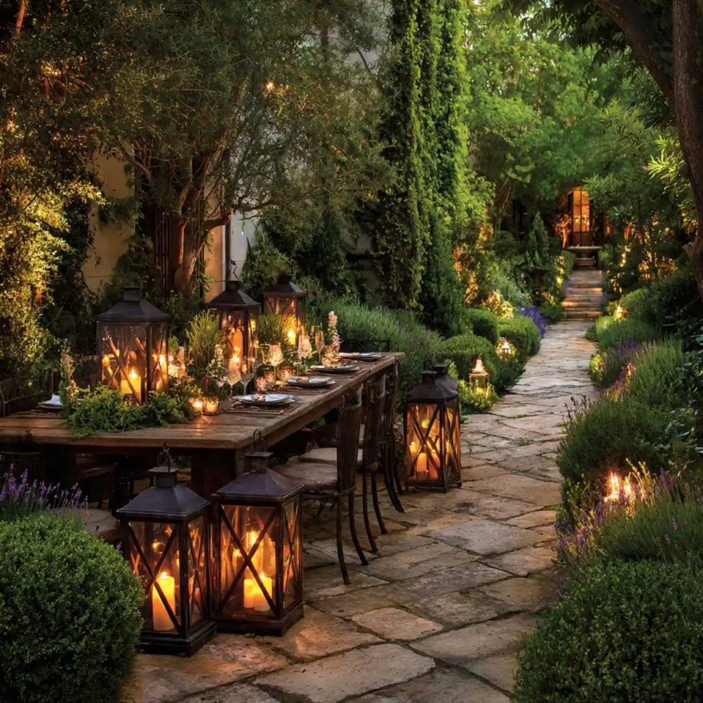 30-Outdoor Table Decor Idea