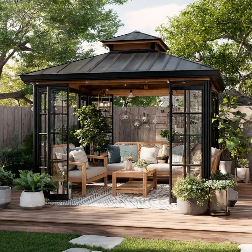 31-Outdoor Gazebo Idea