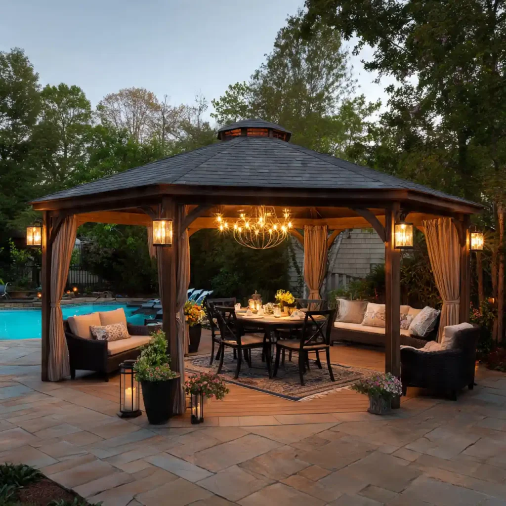 33-Outdoor Gazebo Idea