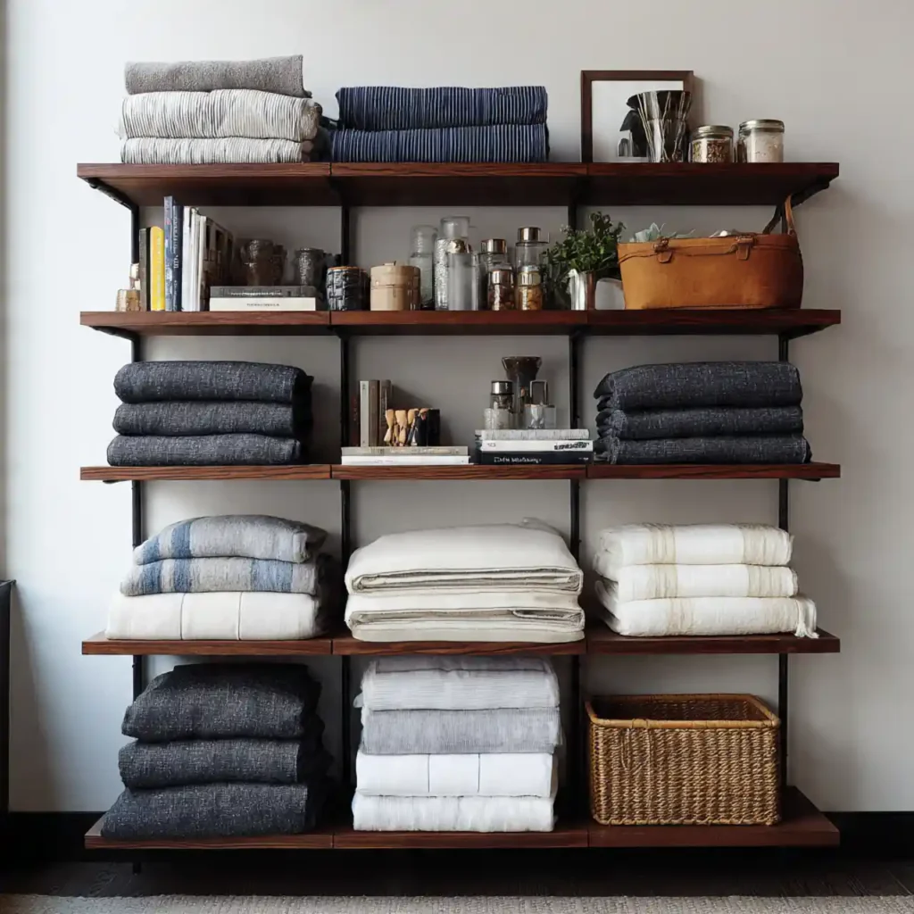 4-Bathroom Linen Closet Organization Idea