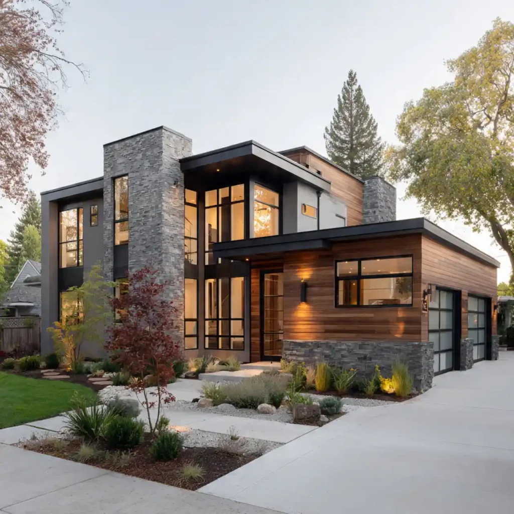 4-Rustic Home Exterior Idea