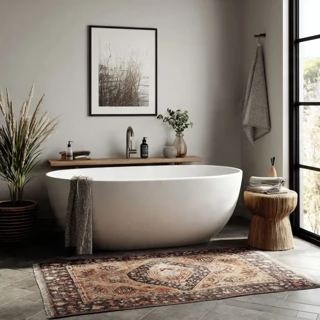 5-Bathtub Decor Idea