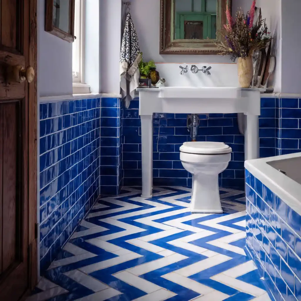 5-Blue Bathroom Idea