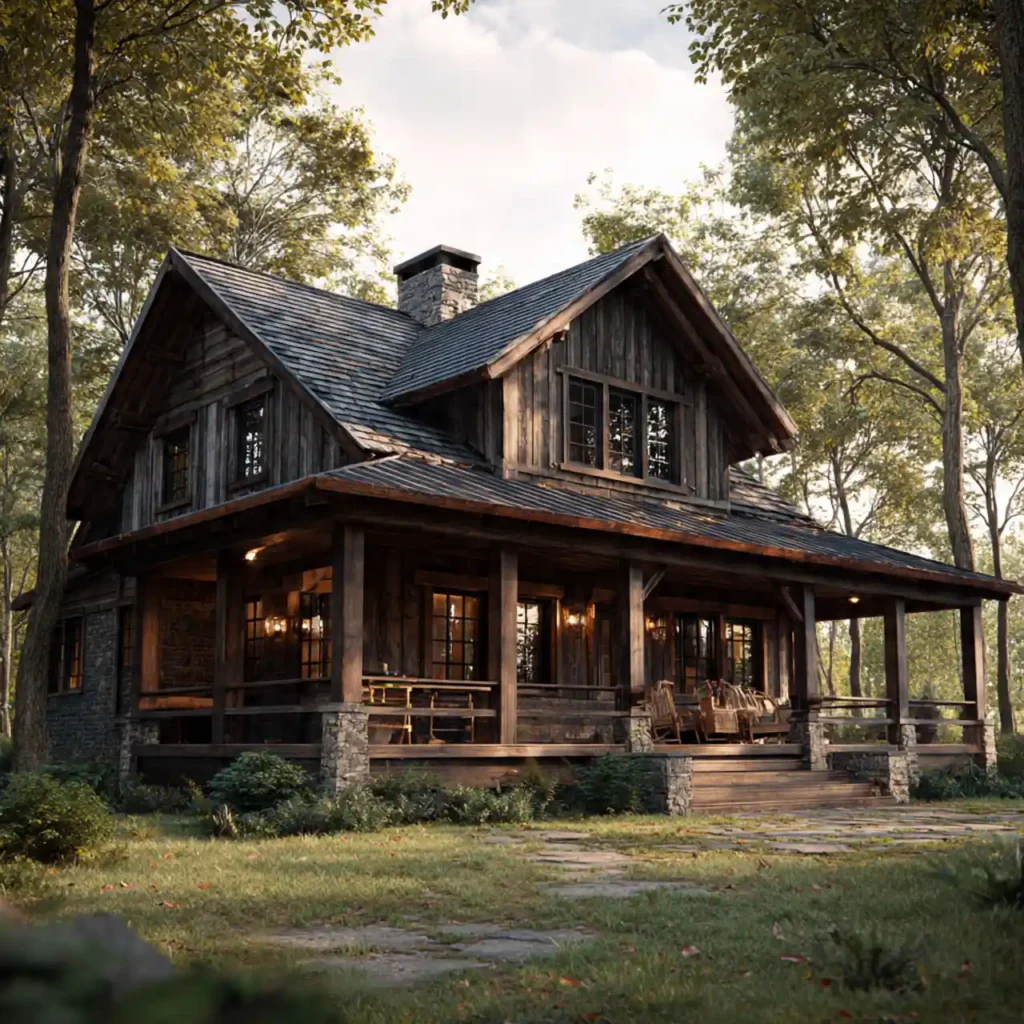 5-Rustic Home Exterior Idea