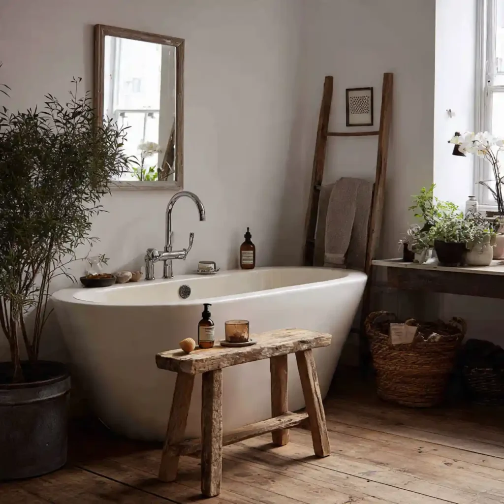 6-Bathtub Decor Idea