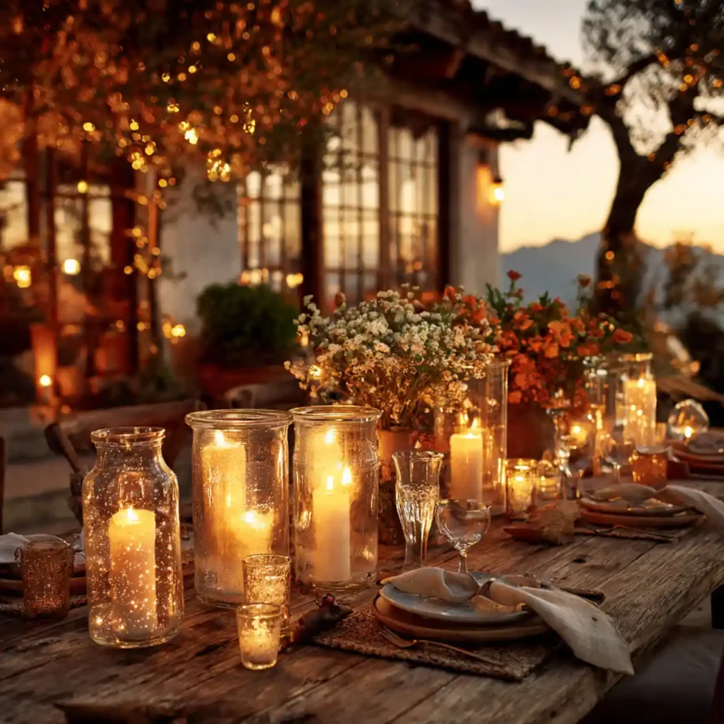 6-Outdoor Table Decor Idea