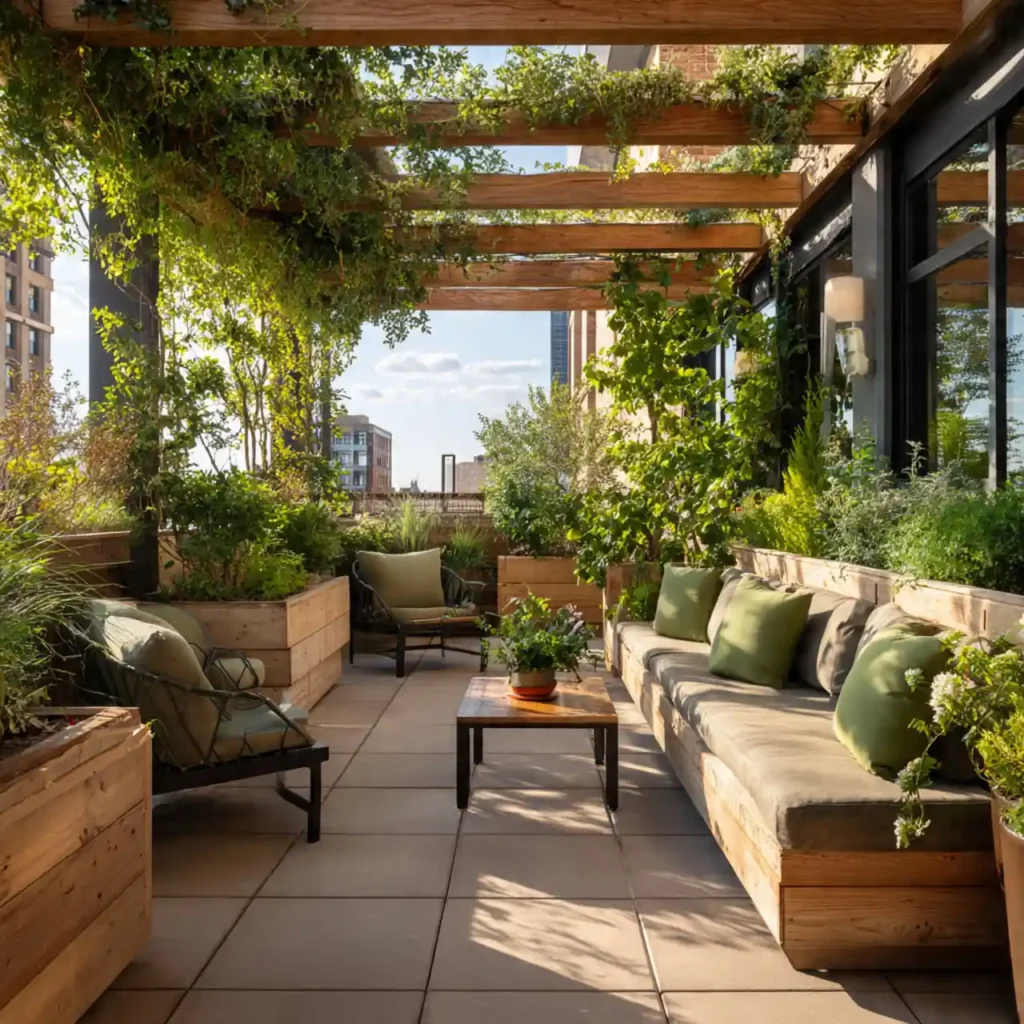 6-Rooftop Garden Idea
