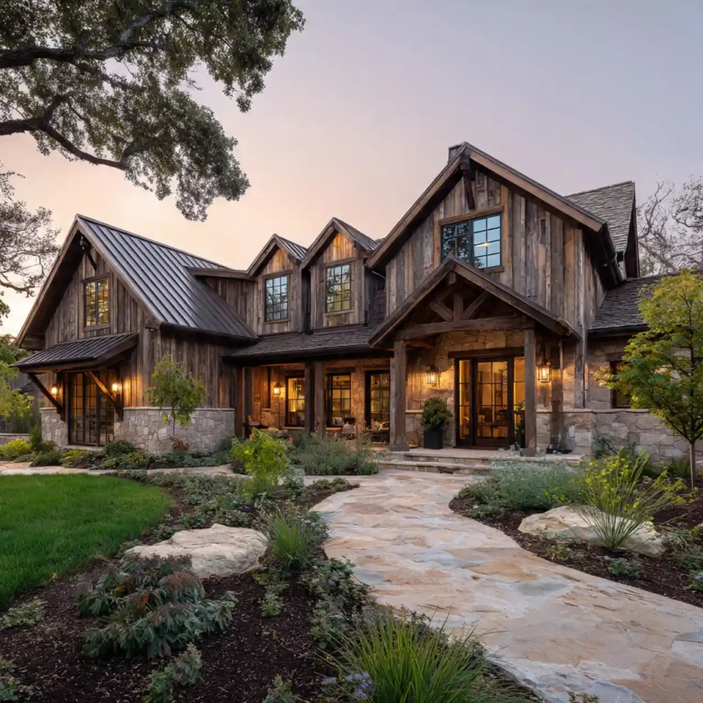 6-Rustic Home Exterior Idea