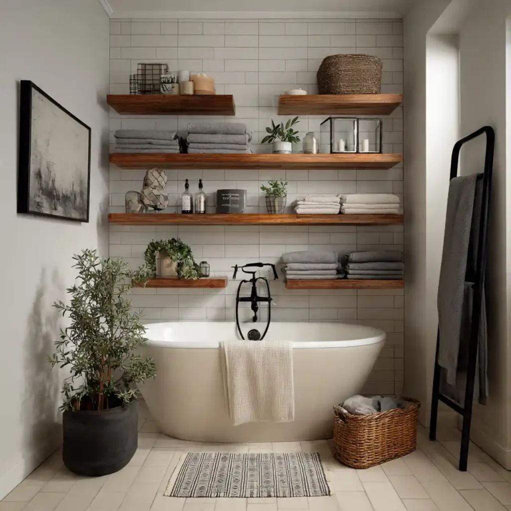 7-Bathtub Decor Idea