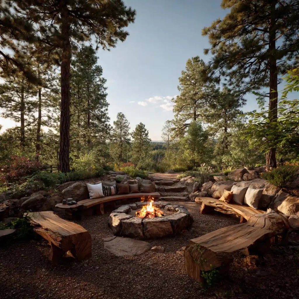 7-Outdoor Fire Pit Area Idea