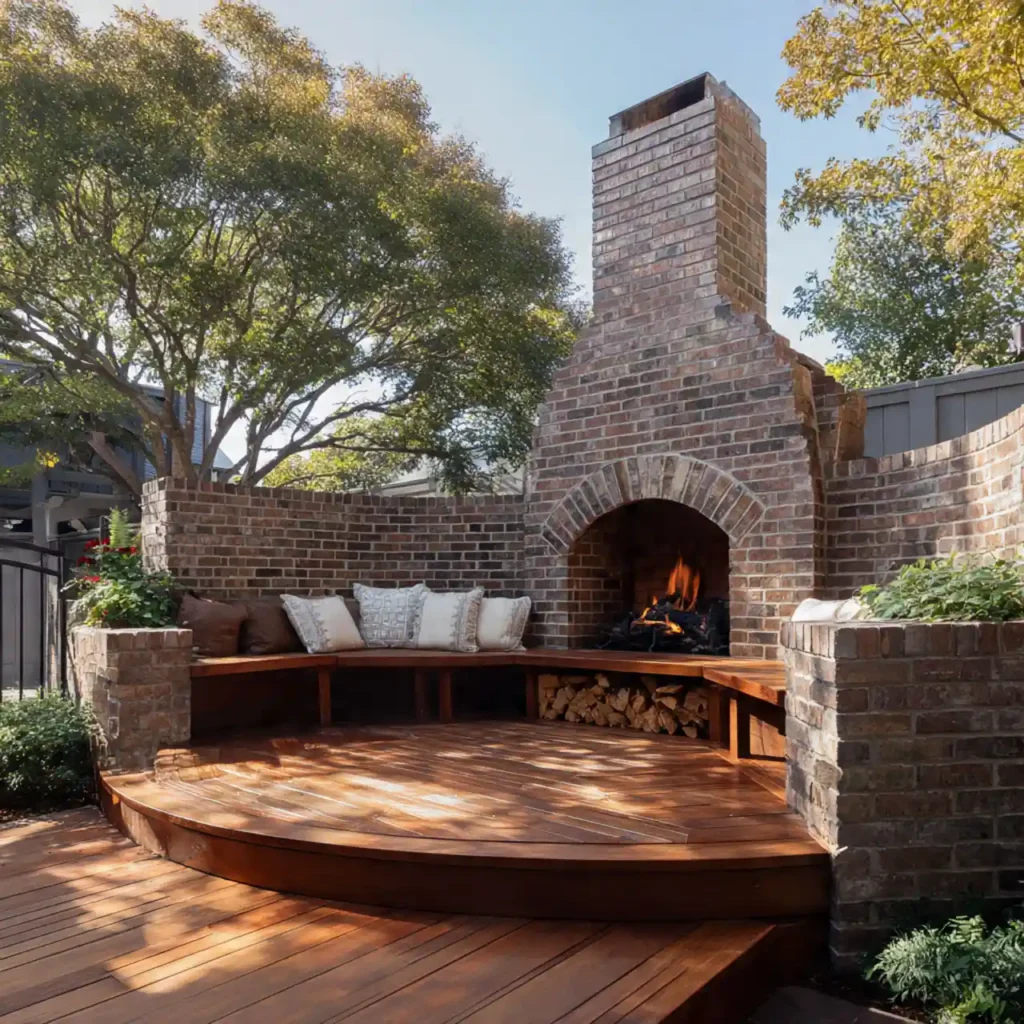 7-Outdoor Fireplace Idea