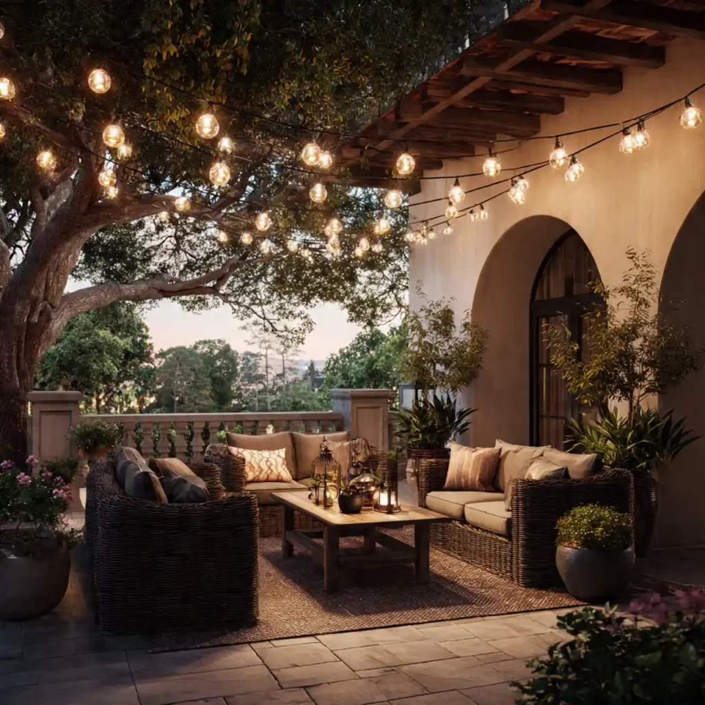 7-Outdoor Patio Lighting Idea