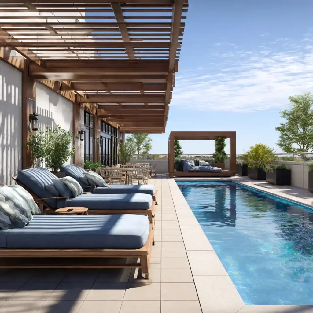 7-Outdoor Pool Area Idea